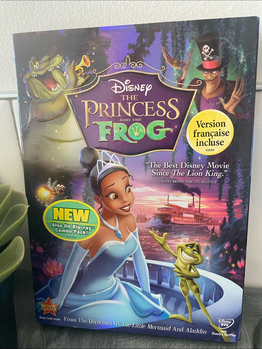 Disney The Princess and the Frog DVD